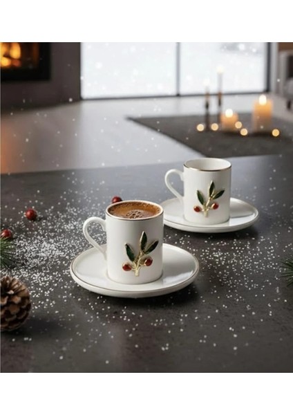 Fine Living Kokina 4 Parça 2 Kişilik Kahve Fincan Seti 93ML fiyatları