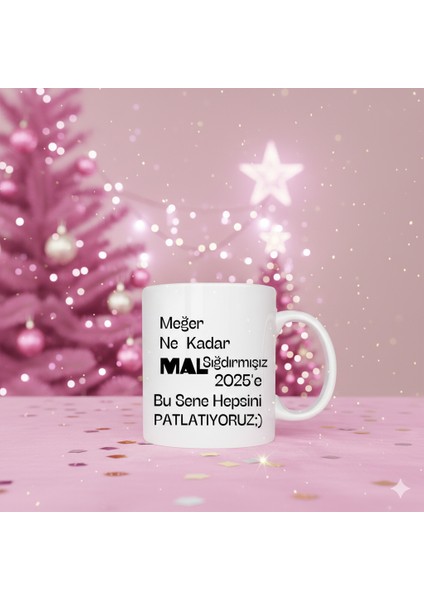 Hediyelik Marjinal Tasarımlar Noel Şapkalı Kız Kupa Bardak fiyatları