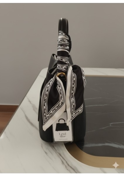 Kahve Renk Fular Detaylı Premium Çanta | Premium 930636 fiyatları