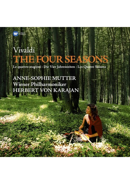 Anne-Sophie Mutter - Herbert Von Karajan / Vivaldi: Four Seasons (Plak)