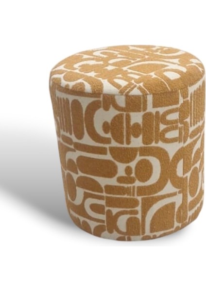 Bohem Dokuma Kumaş Puff – Yatak Ucu, Makyaj Masası ve Oturma Alanı Için Şık Kullanım fiyatları