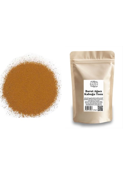 Barut Ağacı Kabuğu Tozu 250G