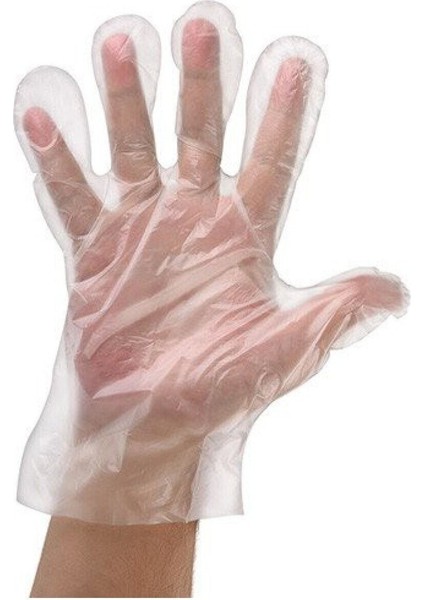 Şeffaf Eldiven 100 Adet Poşet Eldiven