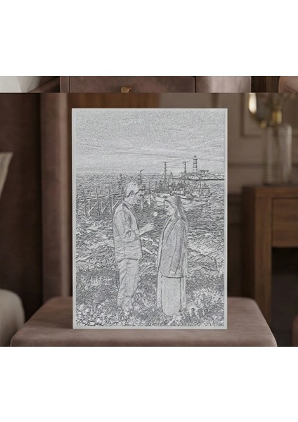 Kişiye Özel 3D Kabartmalı Resimli Gece Lambası & Dekoratif Işıklı Anı Çerçevesi indirimleri