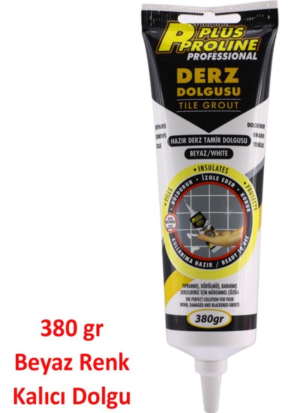 Faynas Beyaz Derz Yenileme Seti – 380 gr Derz Dolgu + Derz Kazıyıcı | Fayans & Seramik Derz Temizleme ve Onarım (2'li Set) fiyatları