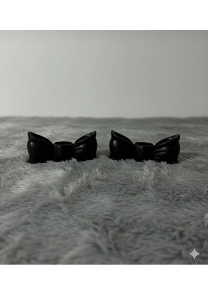 Kurdele Şamdan Mumluk Siyah Taş Tozu fiyatları