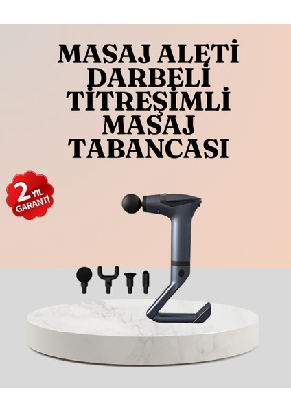 Aktüel 3in1 Taşınabilir Şarjlı Titreşimli Masaj Cihazı Çok Fonksiyonlu