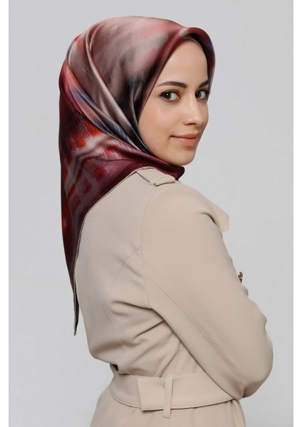 Saf Ipek Eşarp (Nostalji Sura) (S) 8323D 38