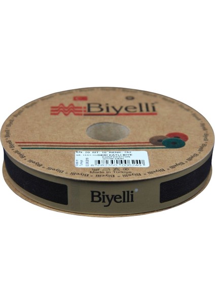 Biye Deri Katlı 752 Kahverengi 2 cm 25 Metre %100 Polyester