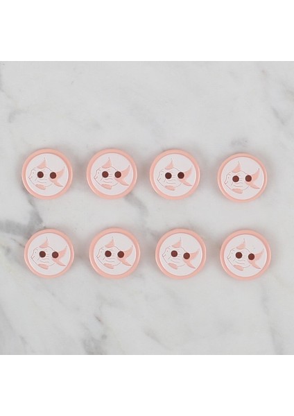 Loren Crafts Somon 8 Li Balık Düğme - 569 fiyatları