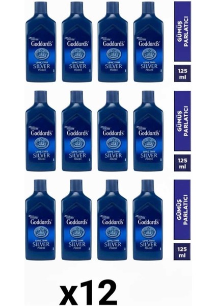 Gümüş Parlatıcısı 125ML 12 Adet