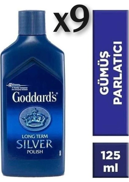 Gümüş Parlatıcısı 125ML 9 Adet
