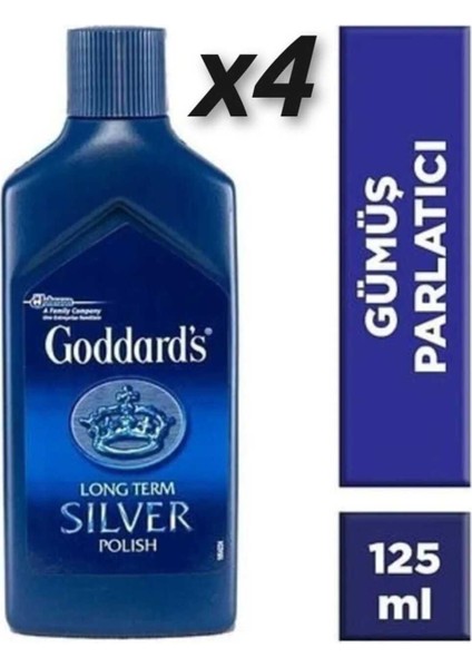 Gümüş Parlatıcısı 125ML 4 Adet