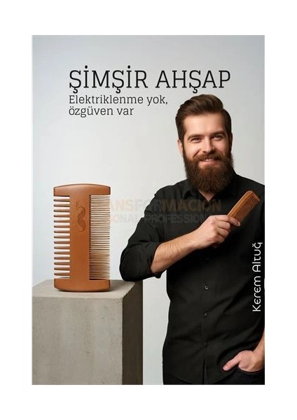 Bfs Ahşap Sakal ve Bıyık Tarağı – Antistatik Şimşir Tarak