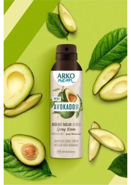 Nem Değerli Yağlar Avokado Sprey Krem 150 ml