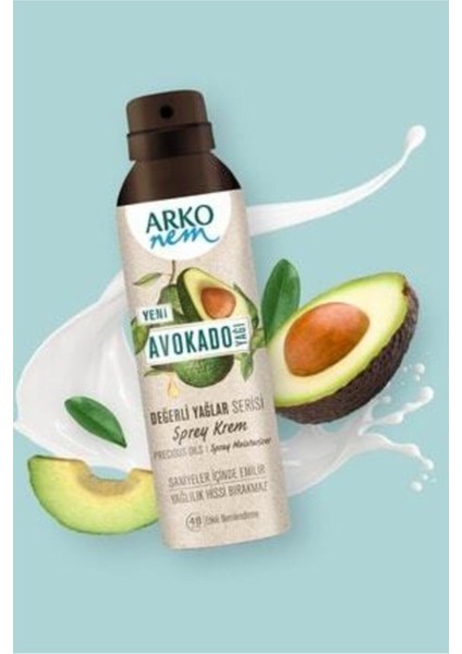 Nem Değerli Yağlar Avokado Sprey Krem 150 ml fiyatları