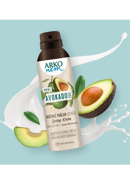 Nem Değerli Yağlar Avokado Yağı Sprey Krem 150 ml x 6 Adet modelleri