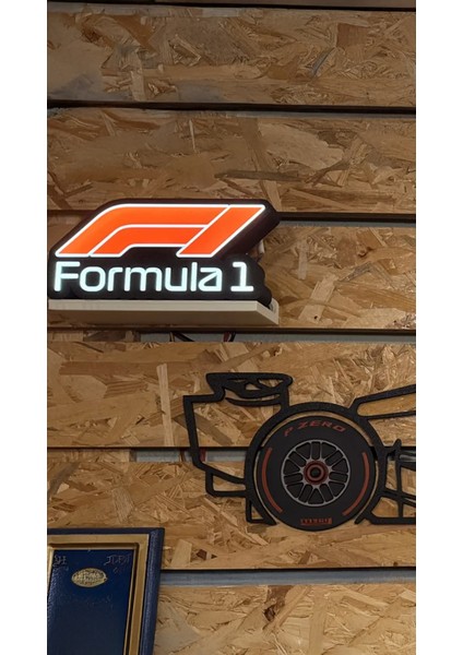 Formula1 F1 Dekoratif Aydınlatma LED Gece Lambası modelleri
