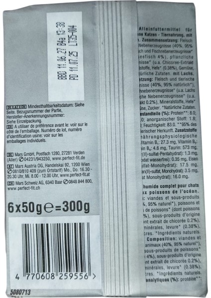 Tavuklu ve Hindili Kısırlaştırılmış Yaş Mama 6x modelleri