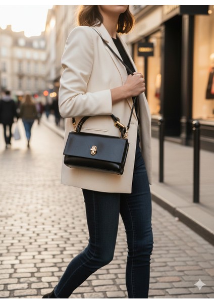 Kemeri Metal Detaylı El / Omuz Çanta | Premium 930551 modelleri