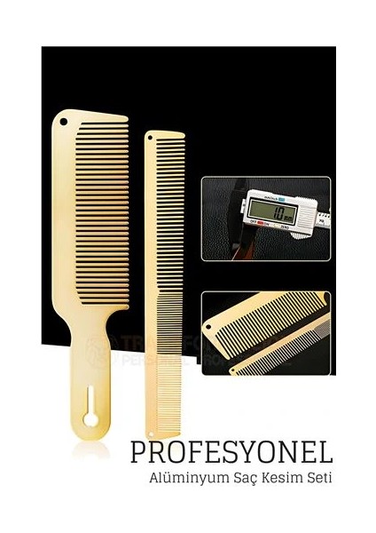 Bfs Alüminyum Berber Kuaför Saç Kesim Tarağı