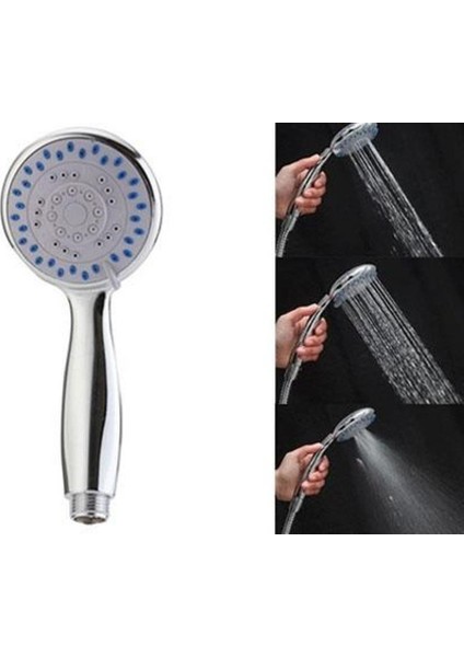 Vakumlu AMBALAJ3İN1DUŞ Seti Fonksiyonlu Duş Başlık - Metal Duş Hortum - Mafsal=askı Vidalı indirimleri