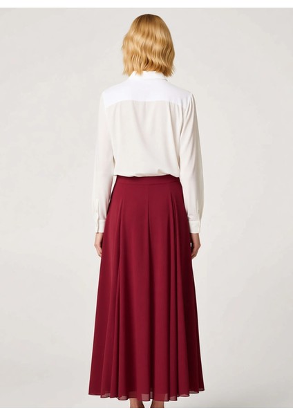 Kadın Maxi Etek Düz Yoryo Şifon Kalıp Fonksiyonel Dayanıklı Kaliteli Konforlu Estetik Spor indirimleri