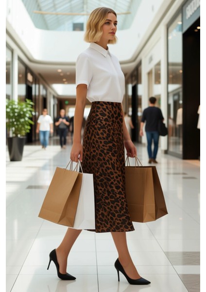 Kadın Balık Kalıp Saten Midi Etek Normal Bel Kemerli Fonksiyonel Dayanıklı Kaliteli Modern modelleri