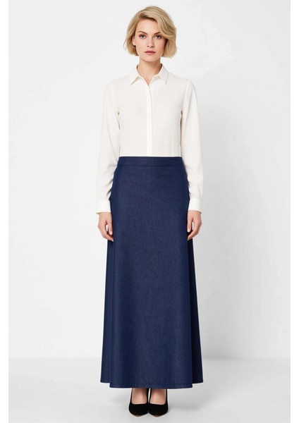 Kadın %100 Pamuk Maxi Etek Düz Kalıp Fonksiyonel Dayanıklı Kaliteli Konforlu Estetik Rahat fırsatları