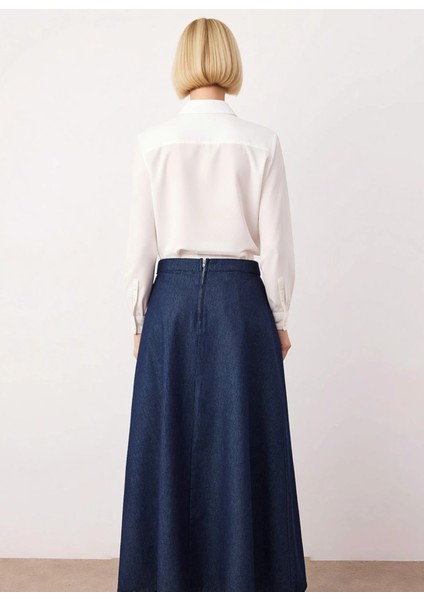 Kadın %100 Pamuk Maxi Etek Düz Kalıp Fonksiyonel Dayanıklı Kaliteli Konforlu Estetik Rahat indirimleri