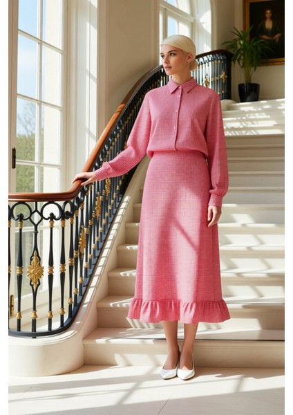 Kadın Balık Kalıp Maxi Boy Gofre Dokuma Etek Fonksiyonel Dayanıklı Kaliteli Konforlu Rahat fiyatları