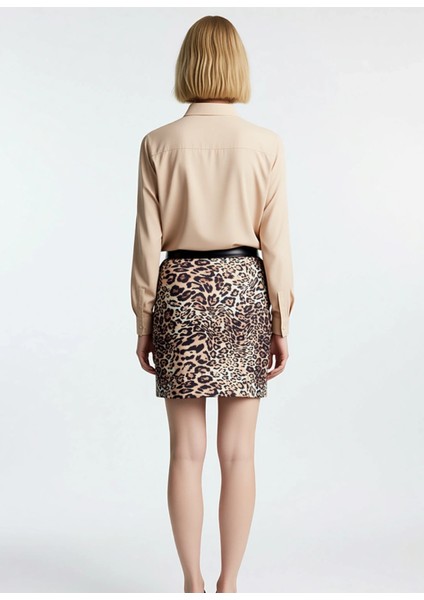 Kadın Animal Baskılı Yüksek Bel Lastikli Maxi Etek Fonksiyonel Dayanıklı Kaliteli Konforlu indirimleri