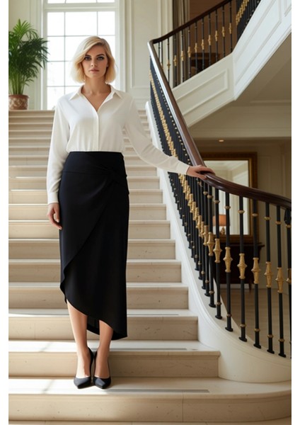 Kadın Aerobin Düz Midi Sarong Kalıp Etek Fonksiyonel Dayanıklı Kaliteli Konforlu Estetik Şık fiyatları