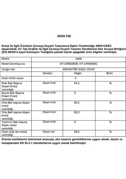 CR50060C Rustik Krem Ankastre Ocak- 6 Yıl Garantili fırsatları