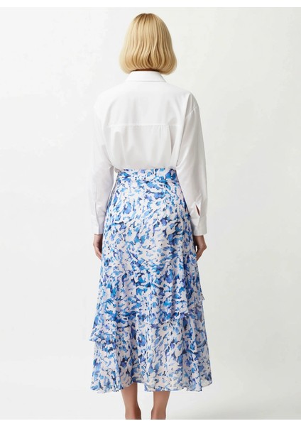 Kadın Maxi Etek Yüksek Bel Hayvan Desenli Şifon Kalıp Fonksiyonel Dayanıklı Kaliteli Rahat indirimleri