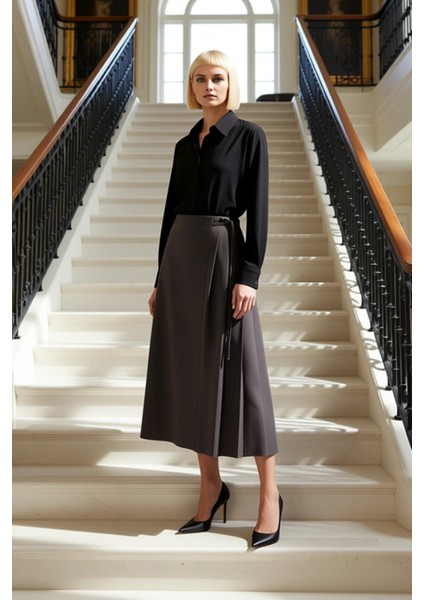 Kadın A Kesim Dokuma Etek Düz Desenli Fonksiyonel Dayanıklı Kaliteli Konforlu Estetik Spor fiyatları