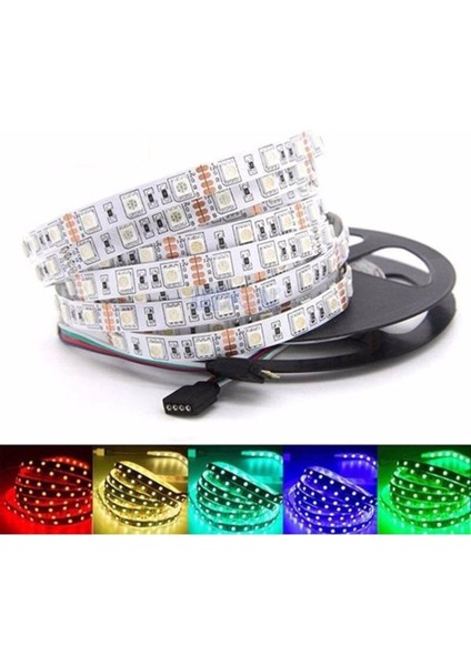 Fabelle 3 Çipli Rgb Iç Mekan Şerit LED 5 Metre Dekoratif Aydınlatma