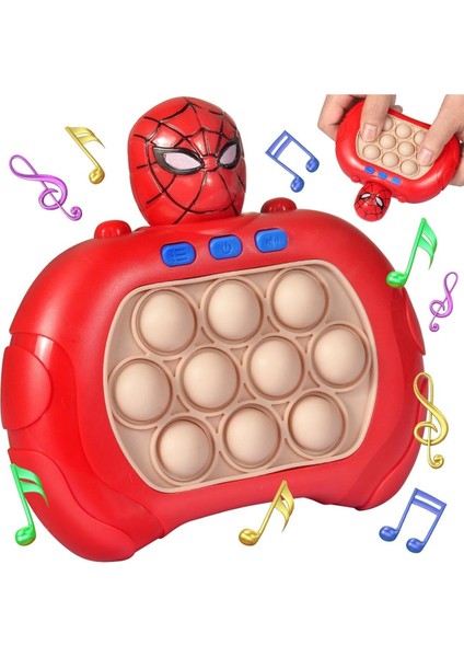 Örümcek Adam Spider Man Model Işıklı Popit Oyun Konsolu Pop It Oyuncak Konsol fiyatları