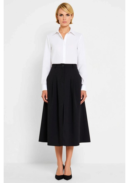 Kadın Maxi Etek Yırtmaçlı Düz Kalıp Paraşüt Kumaş Fonksiyonel Dayanıklı Kaliteli Konforlu Şık fırsatları