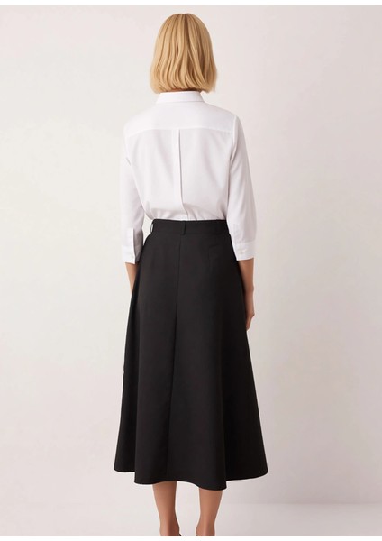 Kadın Maxi Etek Yırtmaçlı Düz Kalıp Paraşüt Kumaş Fonksiyonel Dayanıklı Kaliteli Konforlu Şık indirimleri