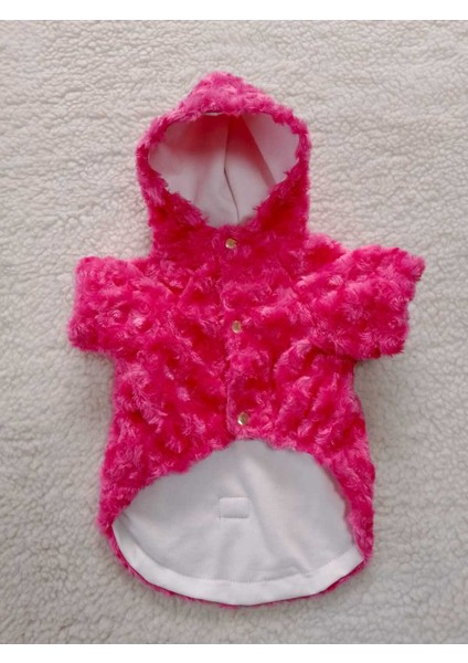 Pembe Kürklü Mont Kedi Köpek Kıyafeti fiyatları