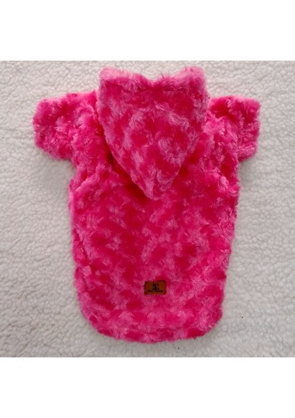 Pembe Kürklü Mont Kedi Köpek Kıyafeti fırsatları