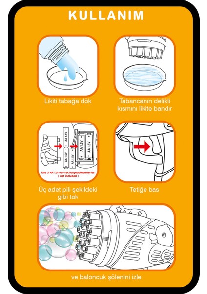 Pilli Köpük Atan Tabanca Duck Çok Delikli Oyuncağı 23 Delikli Bubble fırsatları