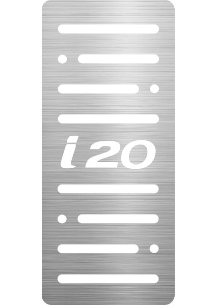 Hyundaı I20 2014-19 Ayak Dinlendirme Pedalı Krom Ayak Dayama Pedalı fiyatları