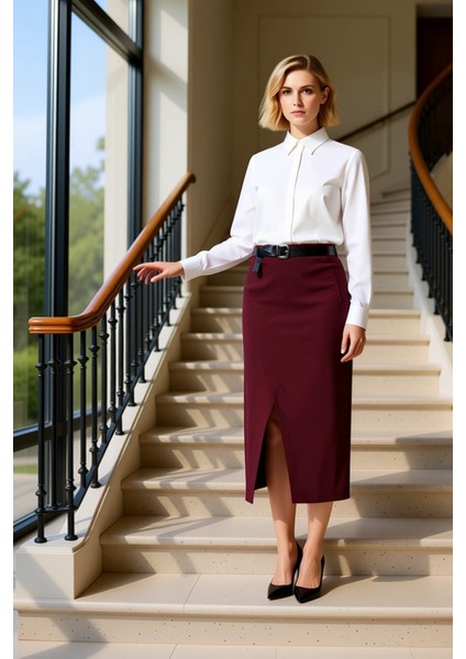 Kadın Düz Maxi Dokuma Etek Yırtmaç Detaylı Fonksiyonel Dayanıklı Kaliteli Konforlu Estetik fiyatları