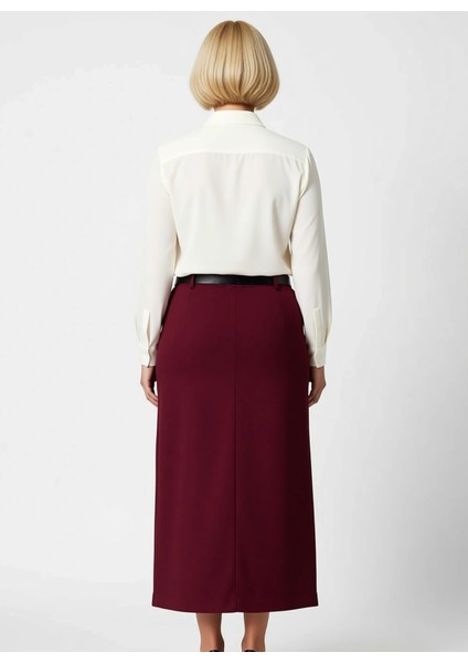 Kadın Düz Maxi Dokuma Etek Yırtmaç Detaylı Fonksiyonel Dayanıklı Kaliteli Konforlu Estetik fırsatları