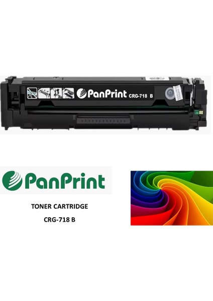 Canon I-Sensys MF-729CDW Siyah Muadil Toner