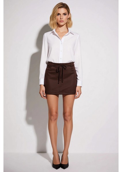 Kadın A Kesim Mini Dokuma Etek Düz Desen %100 Süet Fonksiyonel Dayanıklı Kaliteli Konforlu fırsatları