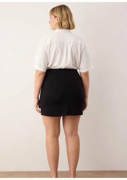 Kadın Düz Örme Interlok Kalıp Kısa Şort Etek Fonksiyonel Dayanıklı Kaliteli Konforlu Rahat indirimleri