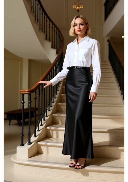 Kadın Kalem Yaka Kolsuz Kumaş Maxi Etek Fonksiyonel Dayanıklı Kaliteli Konforlu Estetik Şık fiyatları